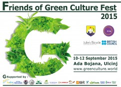 Edicioni i tretë Green Culture Fest në Ulqin nga data 10 deri me 12 shtator 2015