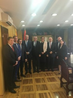 Ambasadori turk Serhat Galip, vizitë në Ulqin
