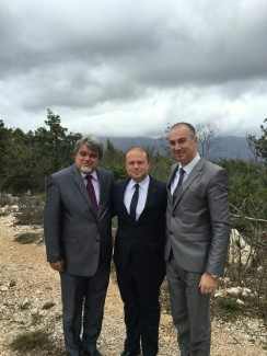 Kryetari Fatmir Gjeka takohet me Kryeministrin e Maltes Xhozef Muskat