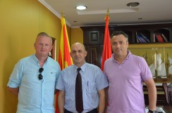 Kryetari i Komunës së Ulqinit Nazif Cungu priti sot pronarët e klubit të futbollit UNION05 Kayl – Tanage nga Luksemburgu