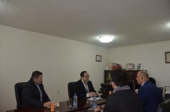 Kryetari Cungu takohet me drjetorin e hotelit "Mediteran" z. Novak Bojaniq
