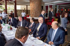 Kryeministri i Shqipërisë  Edi Rama në Ulqin, takim me  politikanët shqiptar
