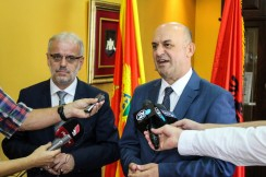 Në Ulqin qëndroi  për vizitë Kryetari i Kuvendit të Republikës së Maqedonisë Z.Talat Xhaferi