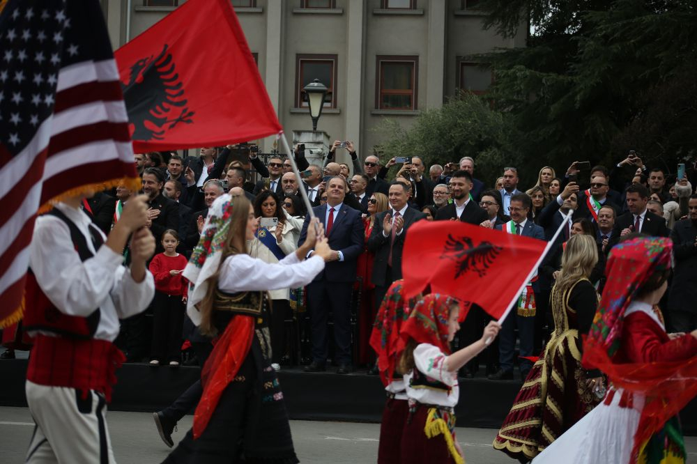 Festa e 28 nëntorit ne Tiranë