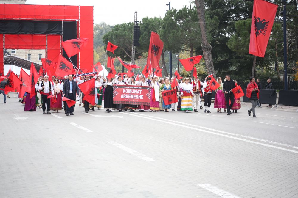 Festa e 28 nëntorit ne Tiranë