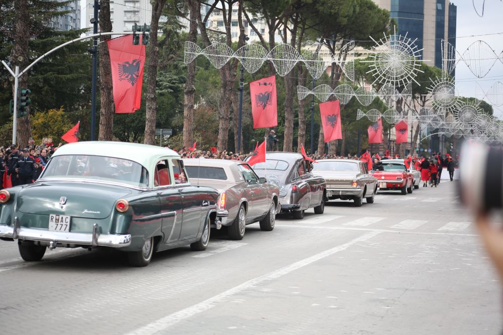 Festa e 28 nëntorit ne Tiranë