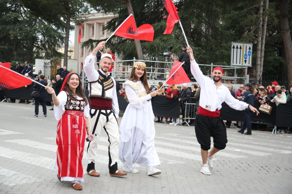 Festa e 28 nëntorit ne Tiranë