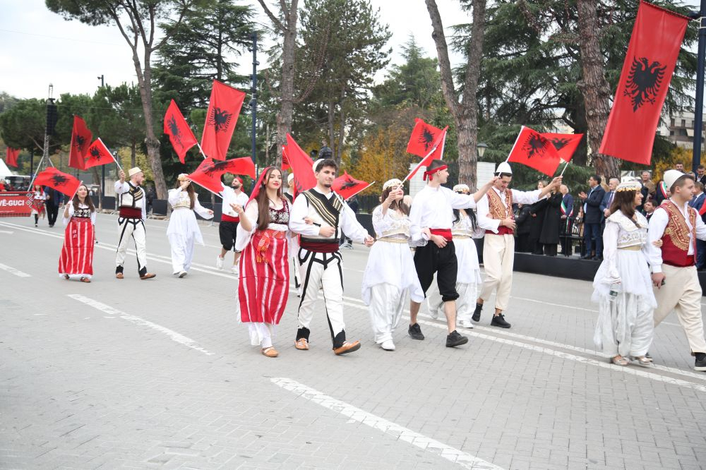 Festa e 28 nëntorit ne Tiranë