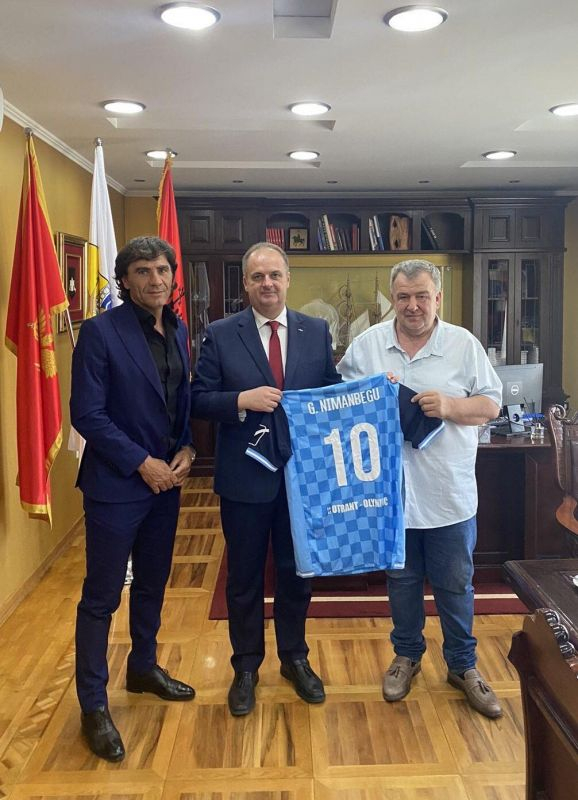 Predsjednik opštine Genci Nimanbegu ugostio je predstavnike FK Otrant