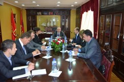 Ministri për të Drejtat e njeriut dhe të pakicave Suad Numanoviq në Ulqin