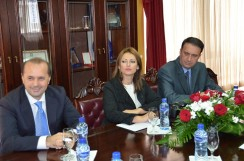 Ministri për të Drejtat e njeriut dhe të pakicave Suad Numanoviq në Ulqin
