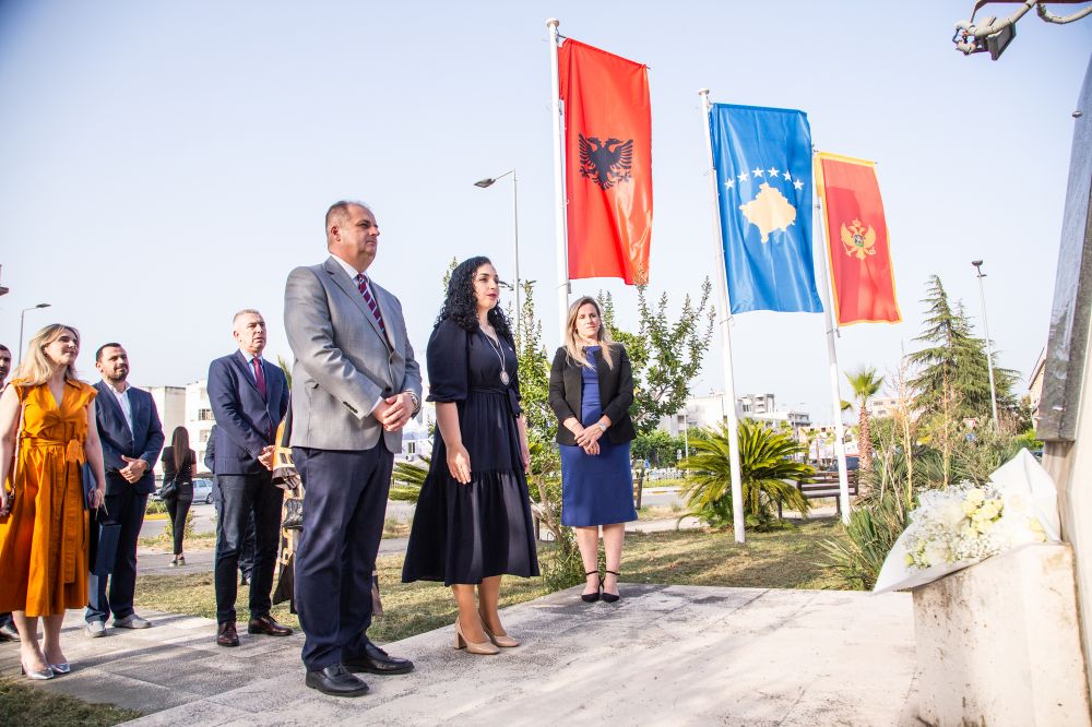 Presidentja e Kosovës Vjosa Osmani Sadriu vizitë në Ulqin