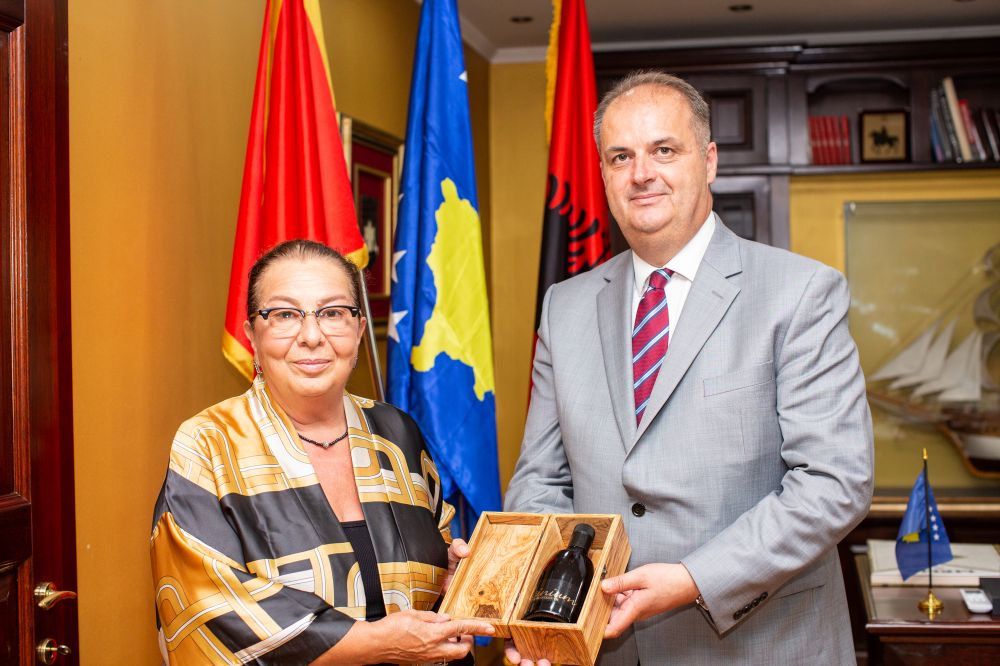 Predsjednica Kosova Vjosa Osmani Sadriu u poseti Ulcinju