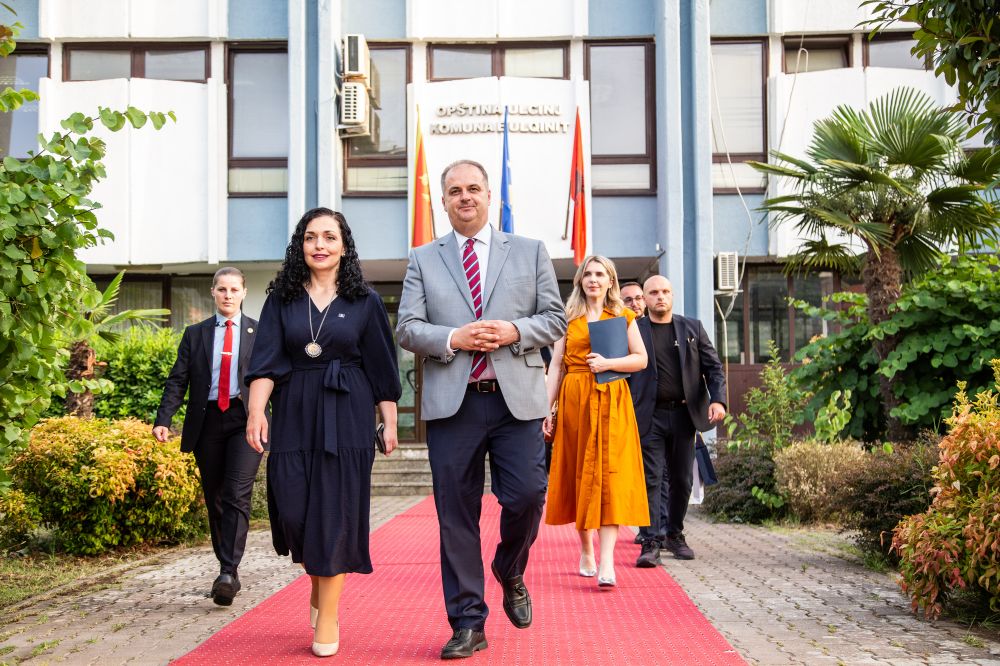 Presidentja e Kosovës Vjosa Osmani Sadriu vizitë në Ulqin