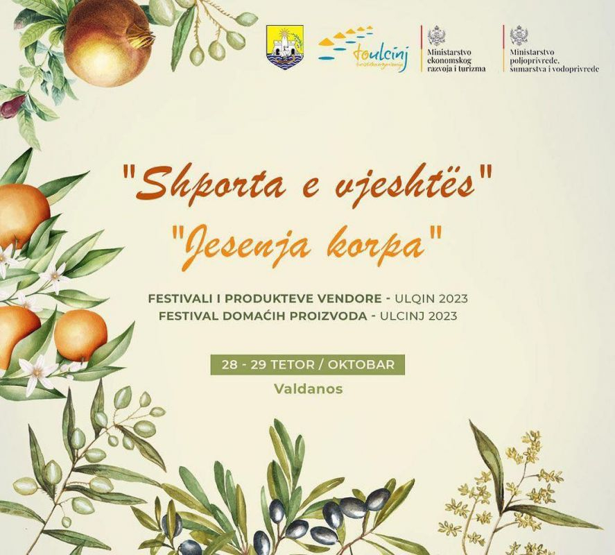 JESENJA KORPA - Festival domaćih proizvoda Ulcinj 2023